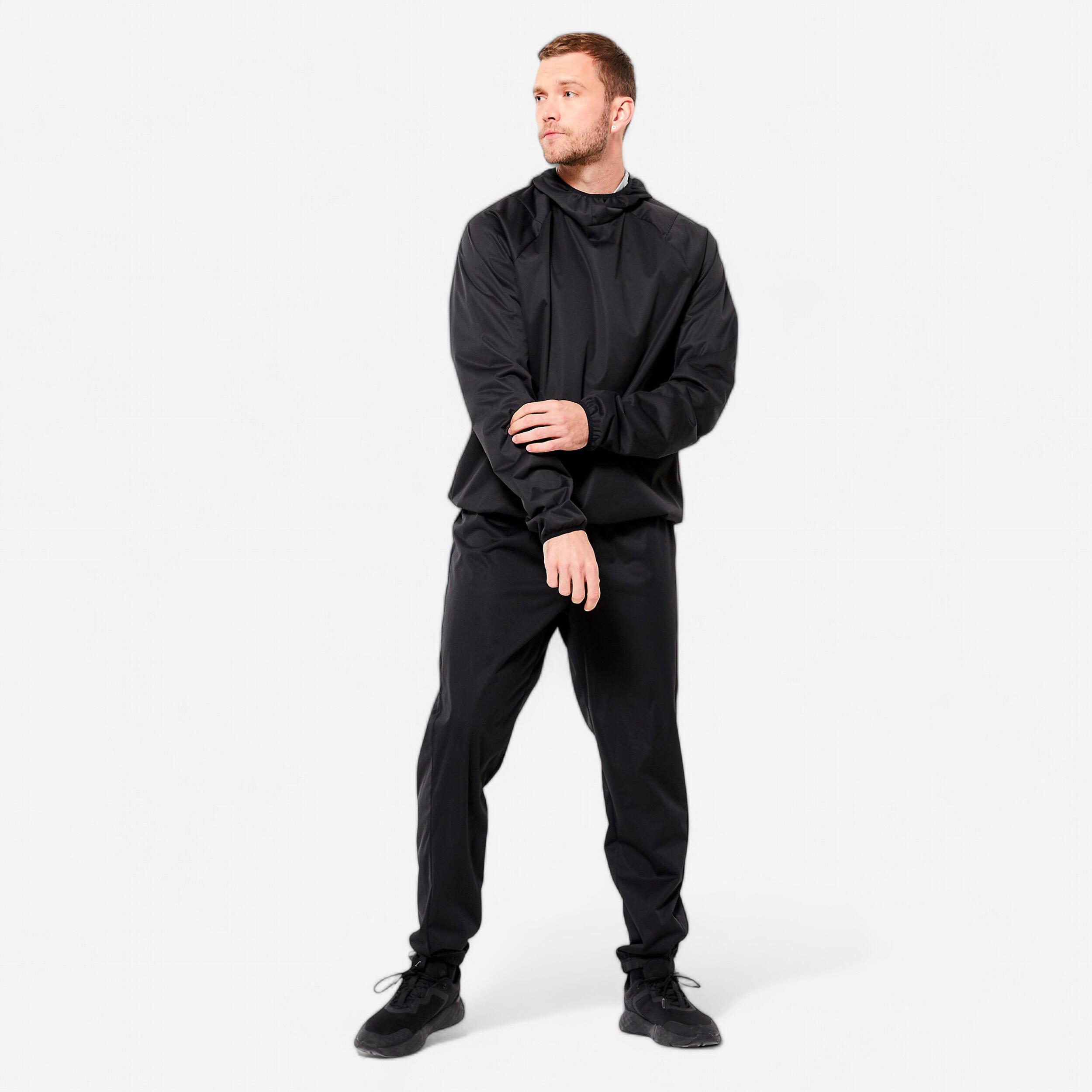Domyos Schwitzanzug Herren - Performance schwarz