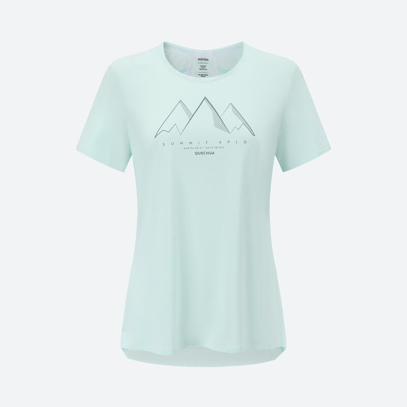 Women's Short-sleeved Hiking T-Shirt MH500