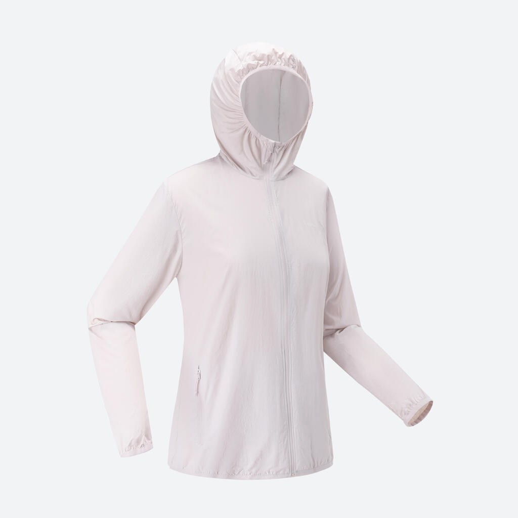 VESTE ANTI-UV HELIUM 100 FEMME - VIOLET CLAIR