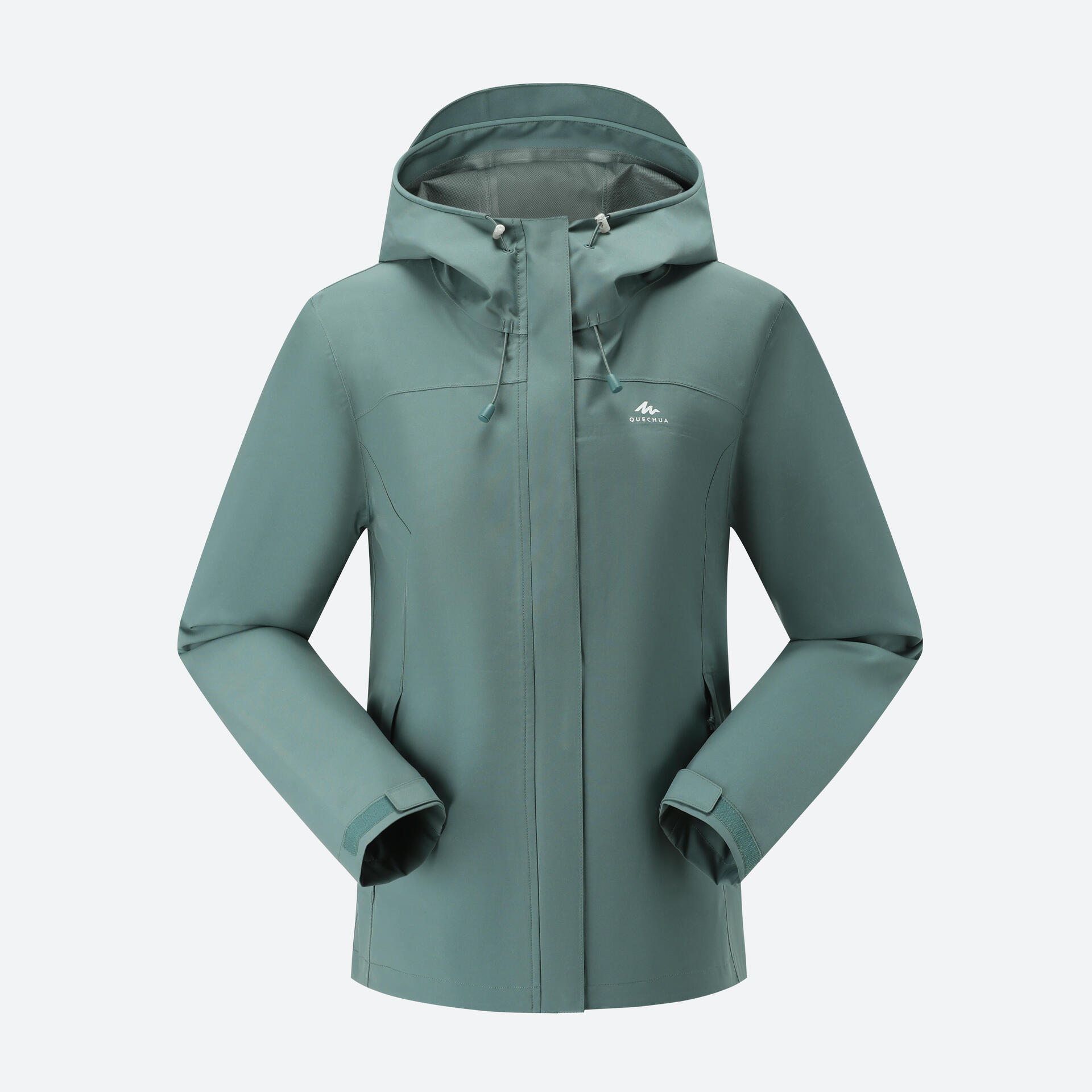 Women's Waterproof Hiking Jacket - MH150 - Cedar