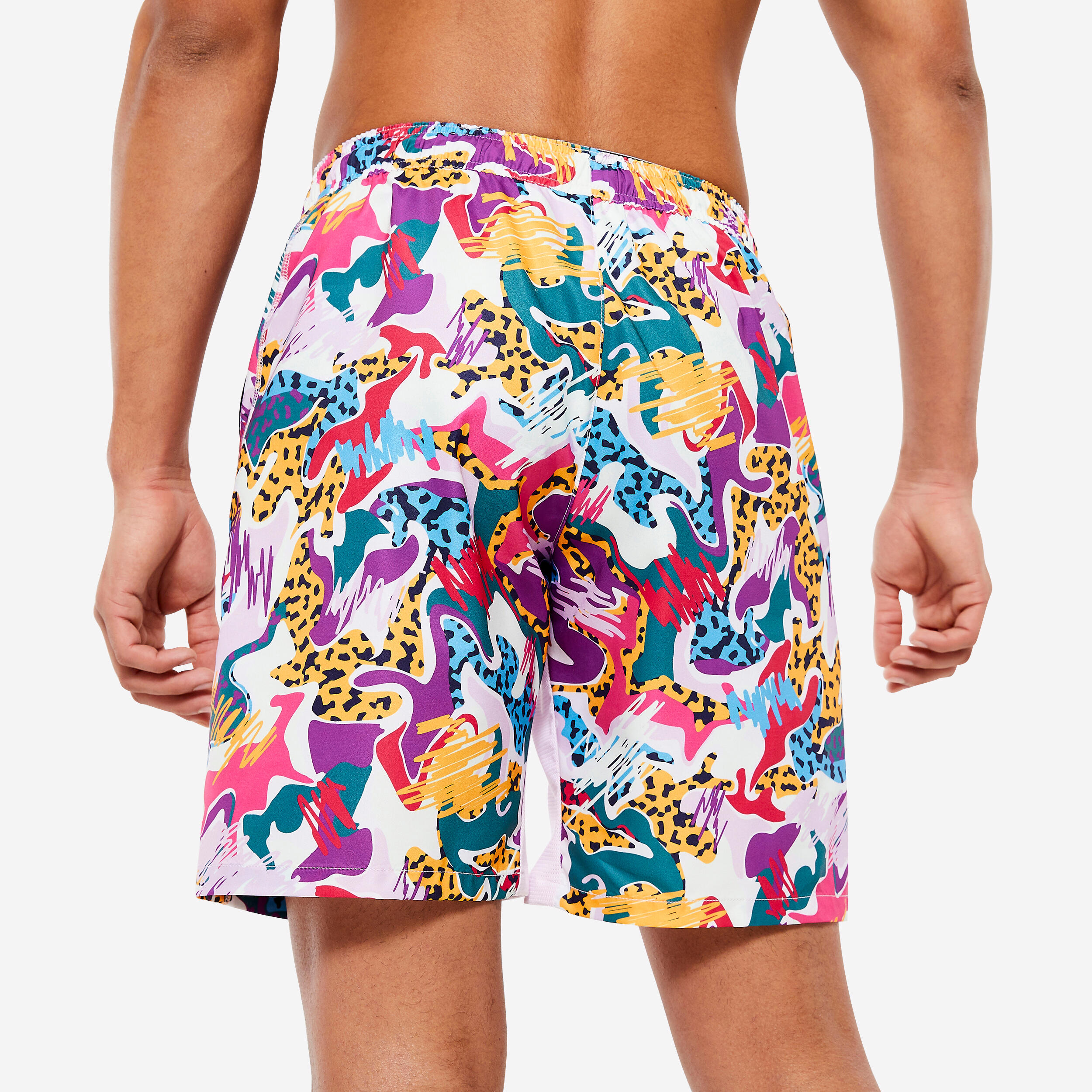 Men's Zip-Pocket Breathable Essential Fitness Shorts - Subli 5/6