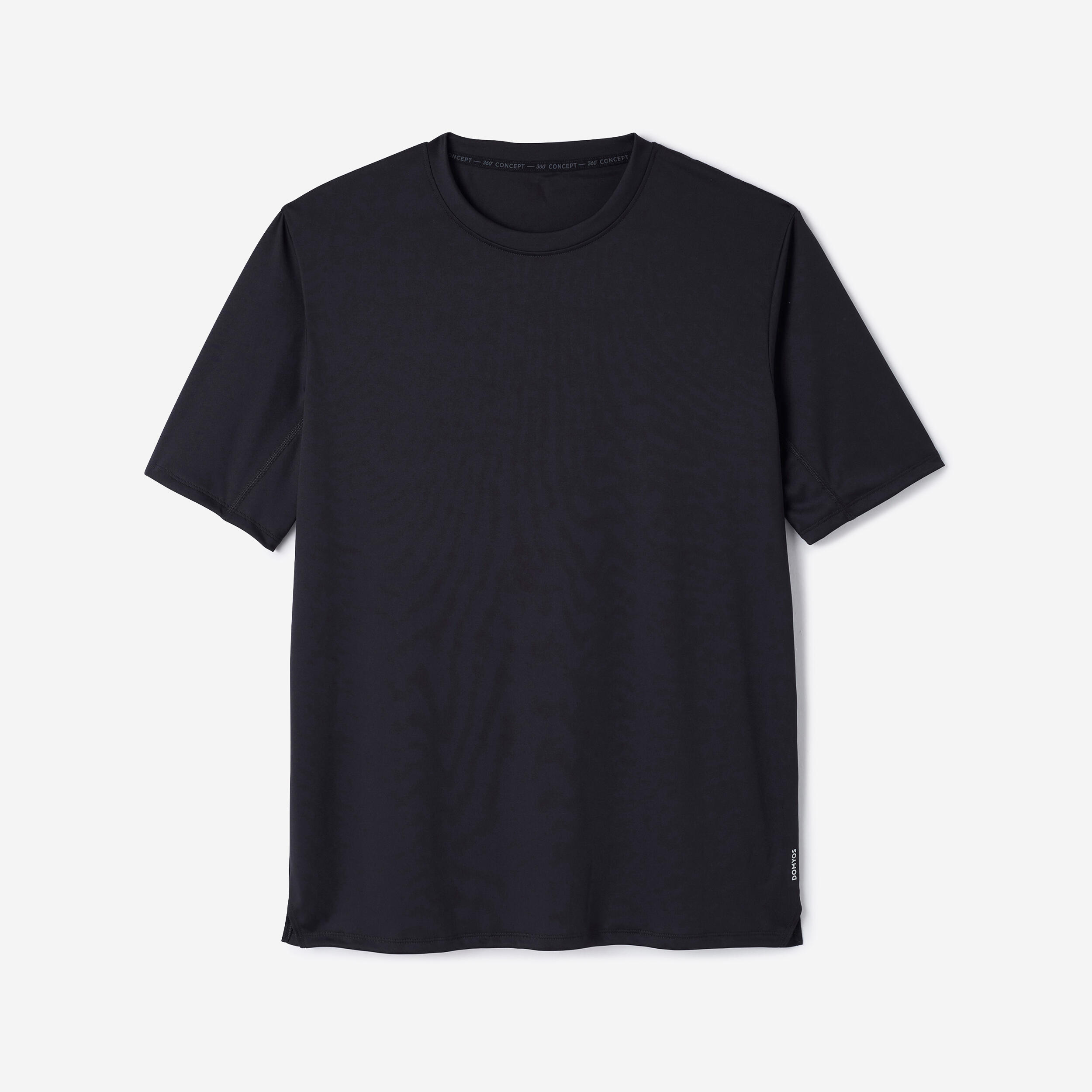 Men's Short-Sleeved Crew Neck Breathable Sport T-Shirt - DOMYOS
