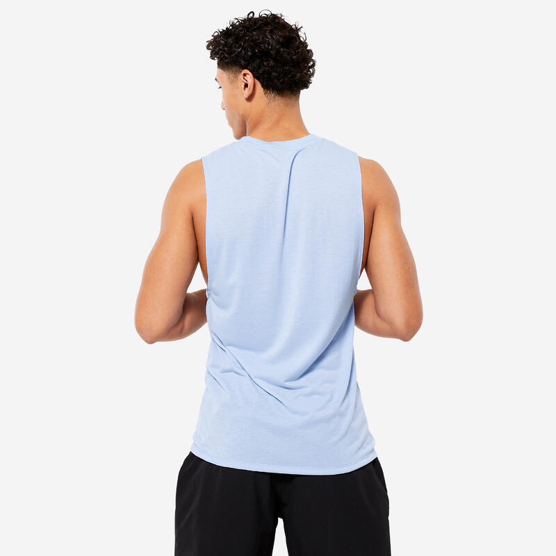 Tank Top Herren - blau