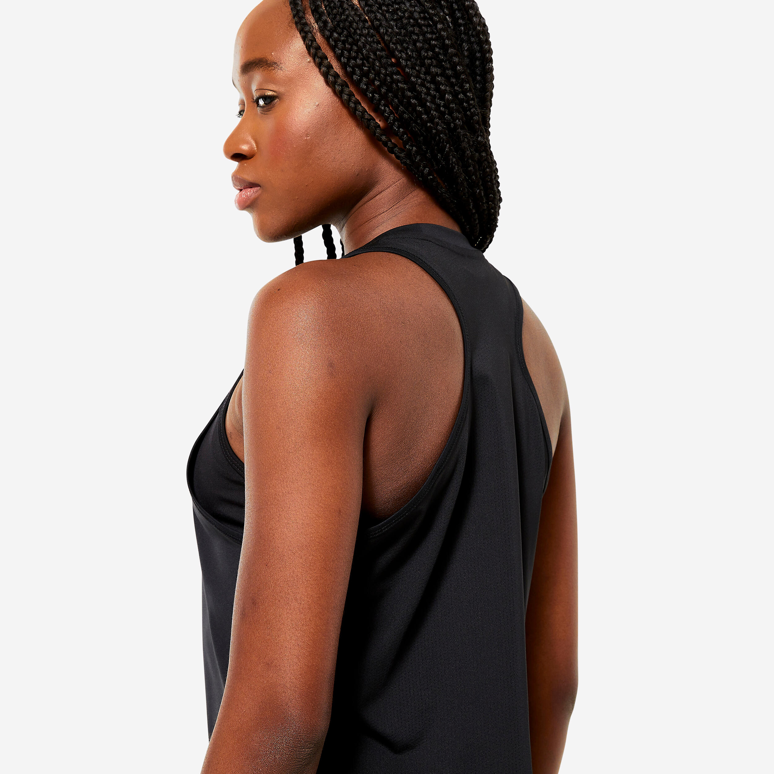 DEBARDEUR DE FITNESS CARDIO ADIDAS FEMME NOIR 5/5