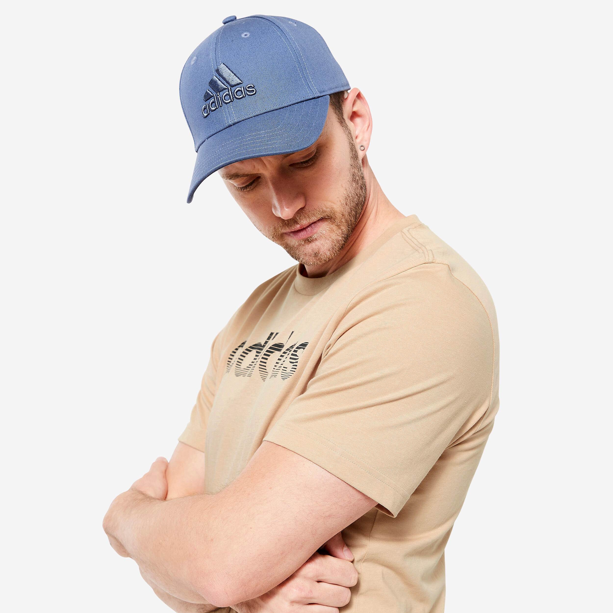 Gorra Adidas Unisex Blau 4/4