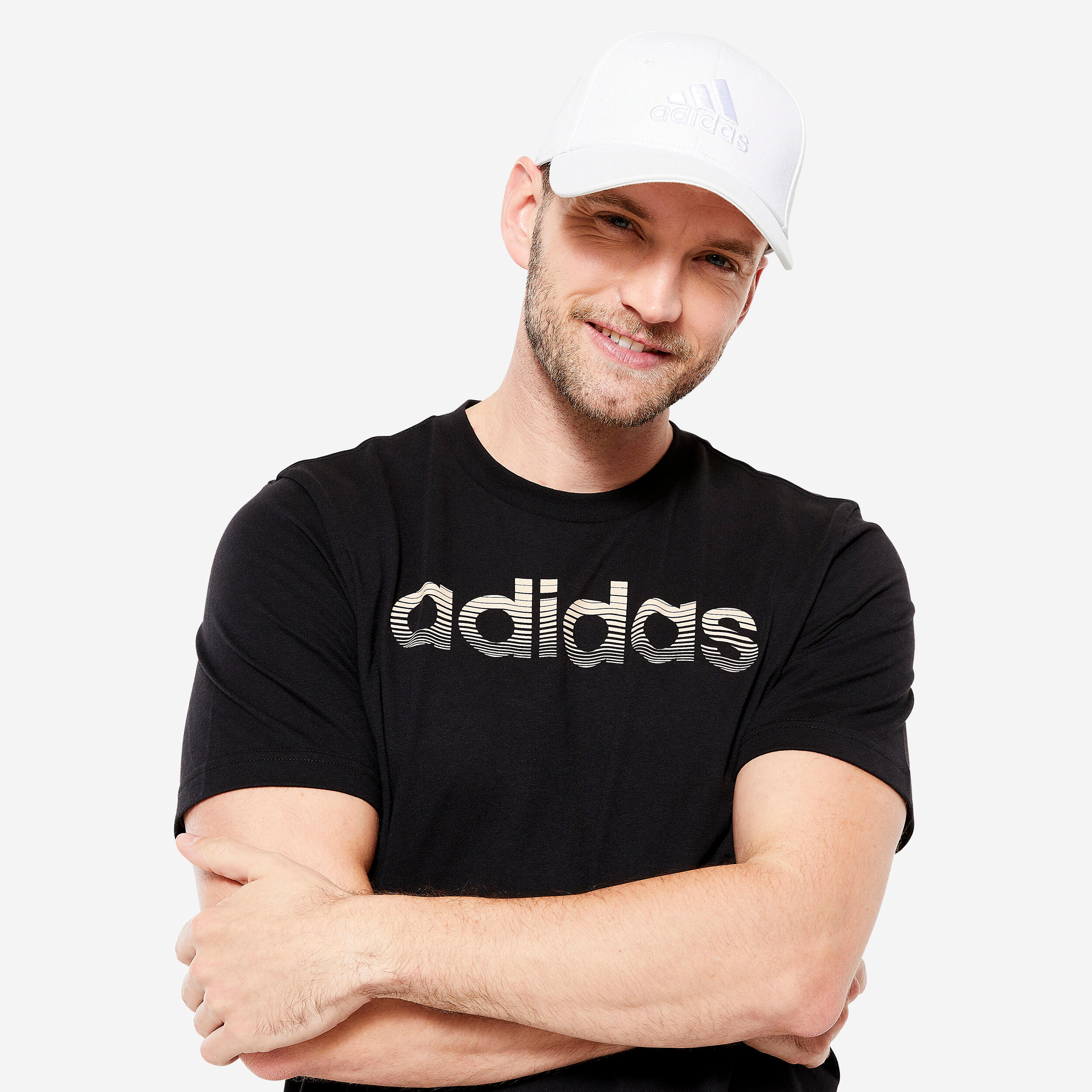 BONÉ DE FITNESS UNISSEXO BRANCO 4/4