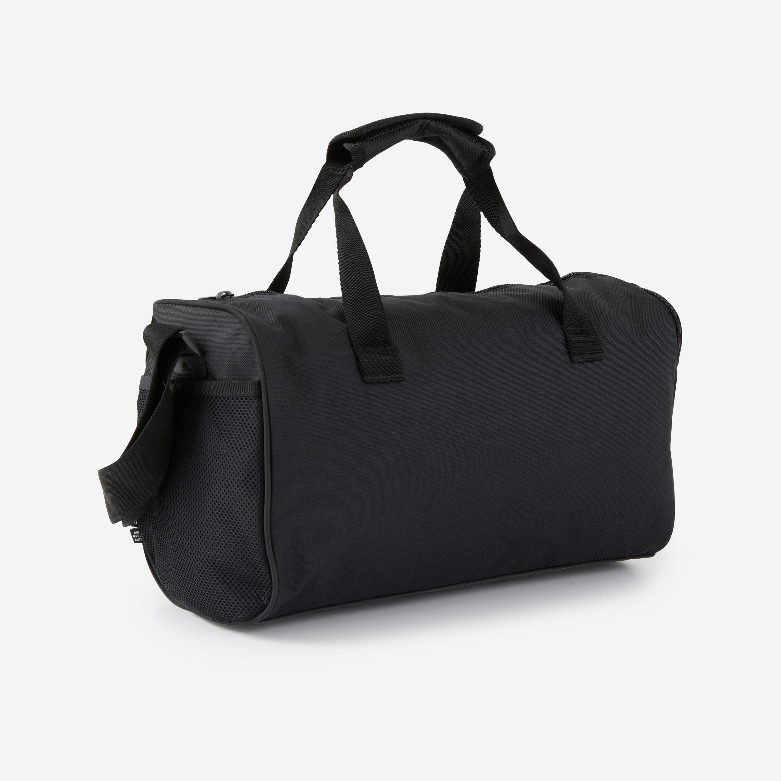 Borsa sportiva 14L, Linear Duffel XS bianco e nero