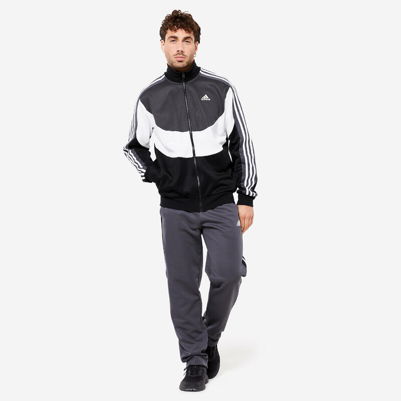 Adidas Trainingsanzug Herren Colorblock - schwarz