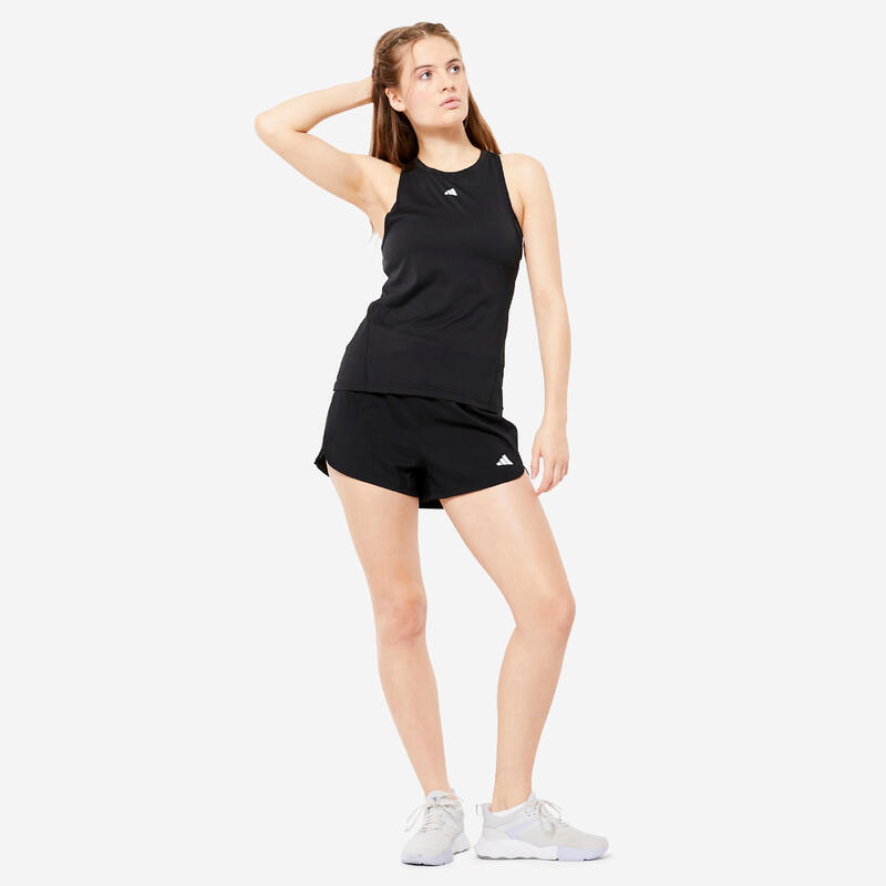 CALÇÕES DE FITNESS MULHER ADIDAS PRETO