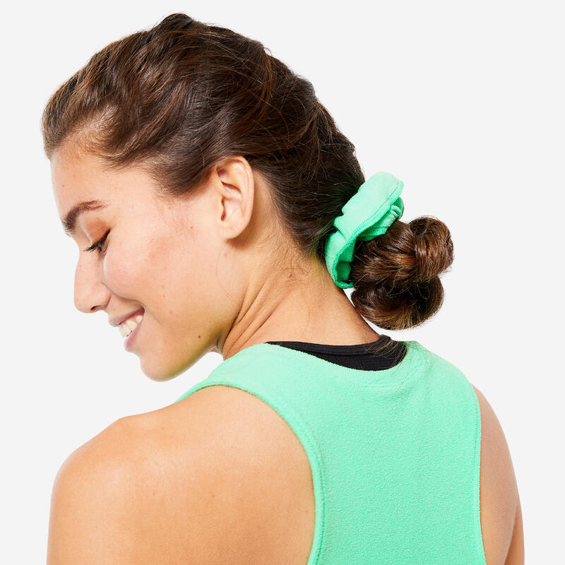 Elastic de păr gimnastică artistică feminină Verde Damă 