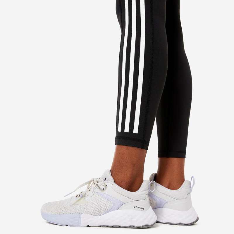 Legging de fitness cardio femme, noir