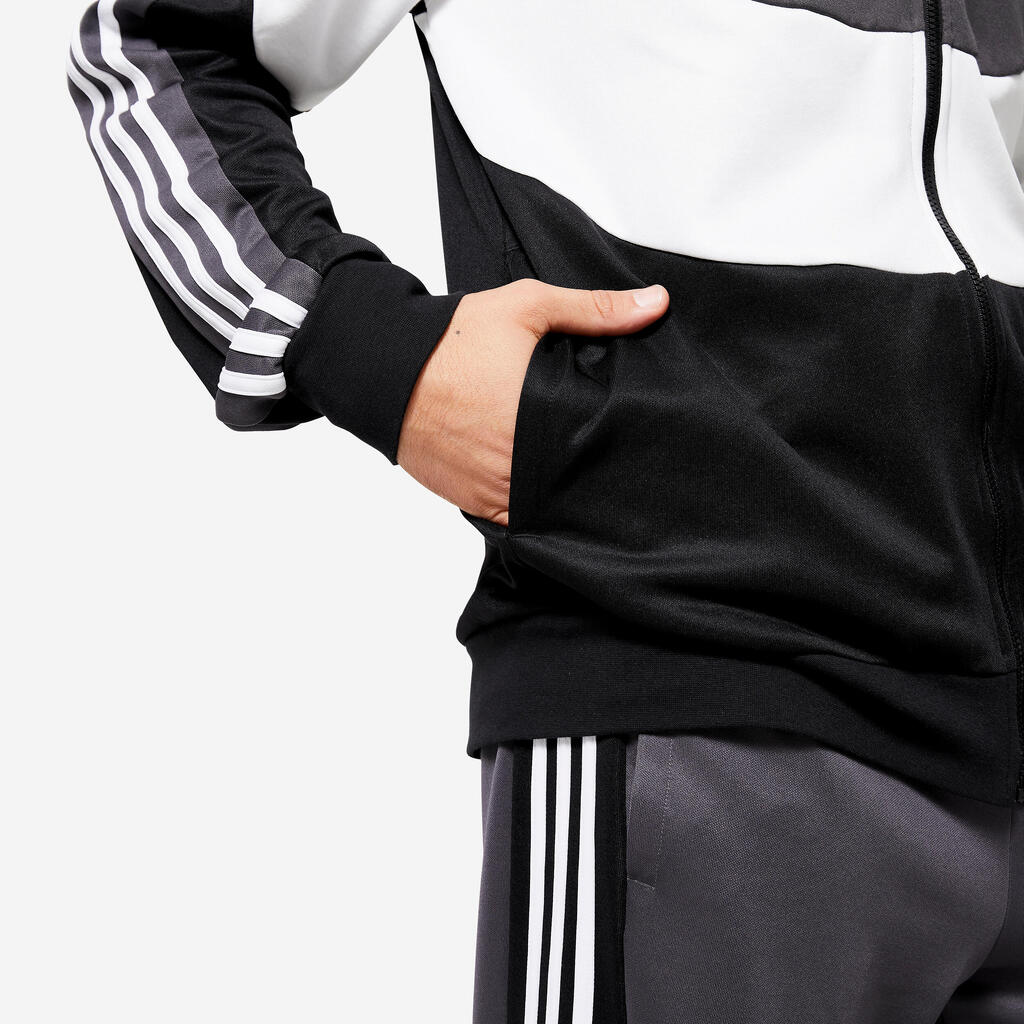 Adidas Trainingsanzug Herren Colorblock - schwarz