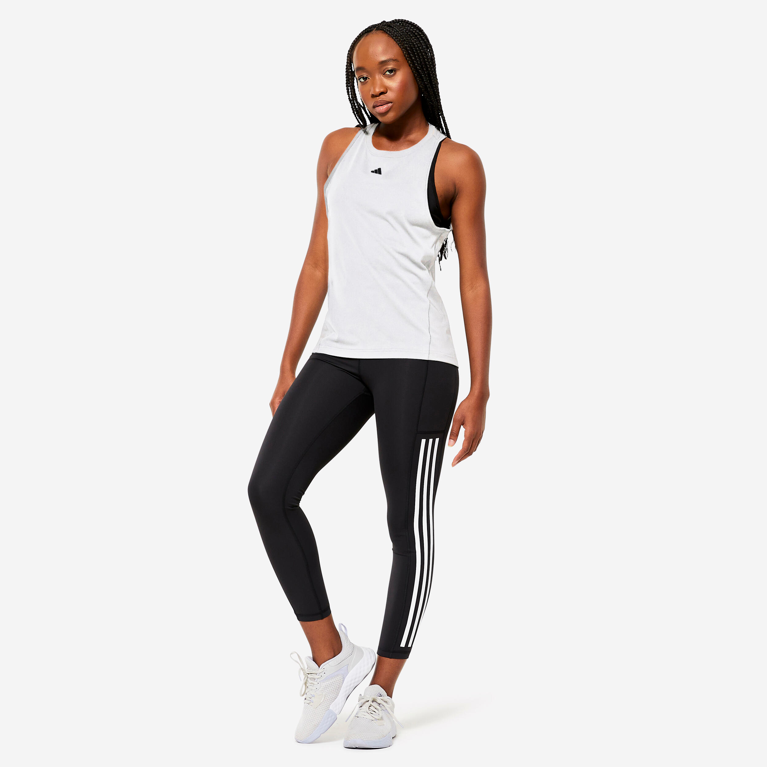 DEBARDEUR DE FITNESS CARDIO ADIDAS FEMME 2/5