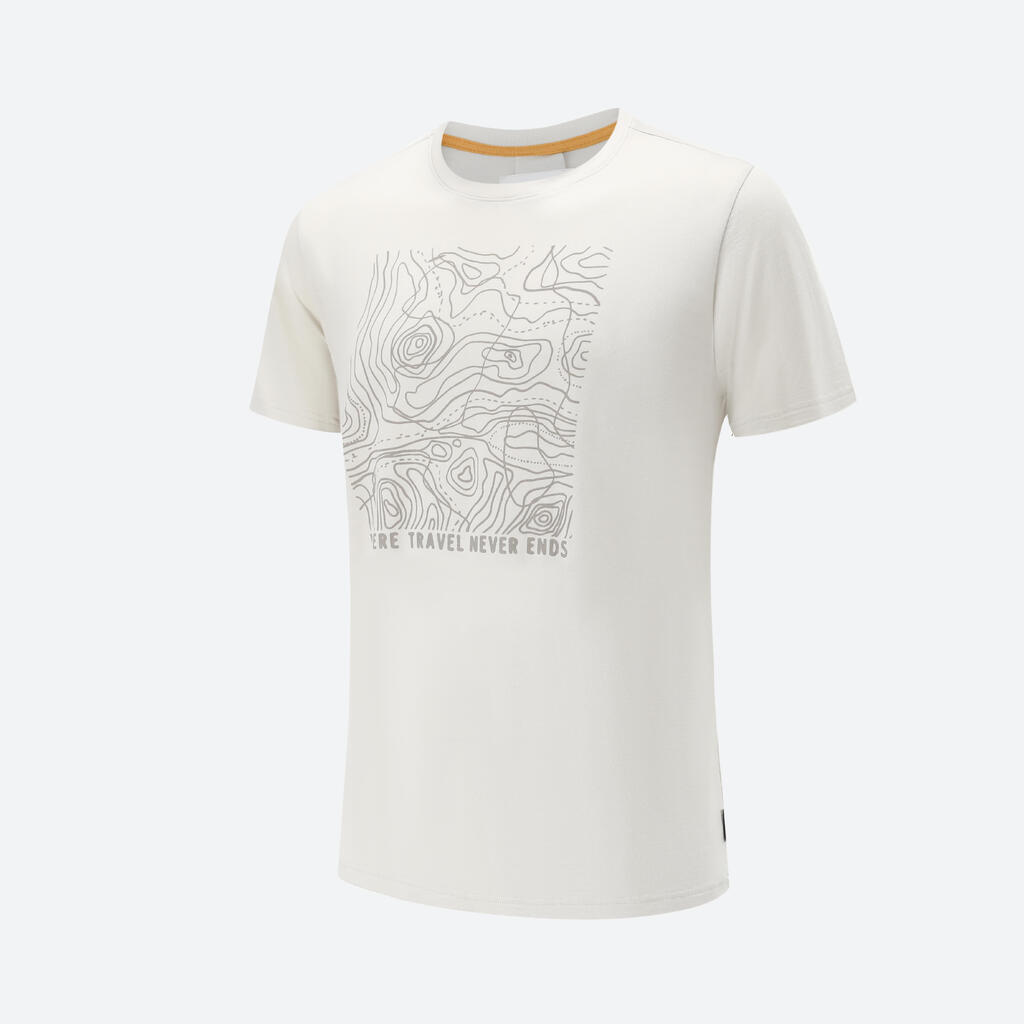 T-shirt en LAINE Travel 500 homme