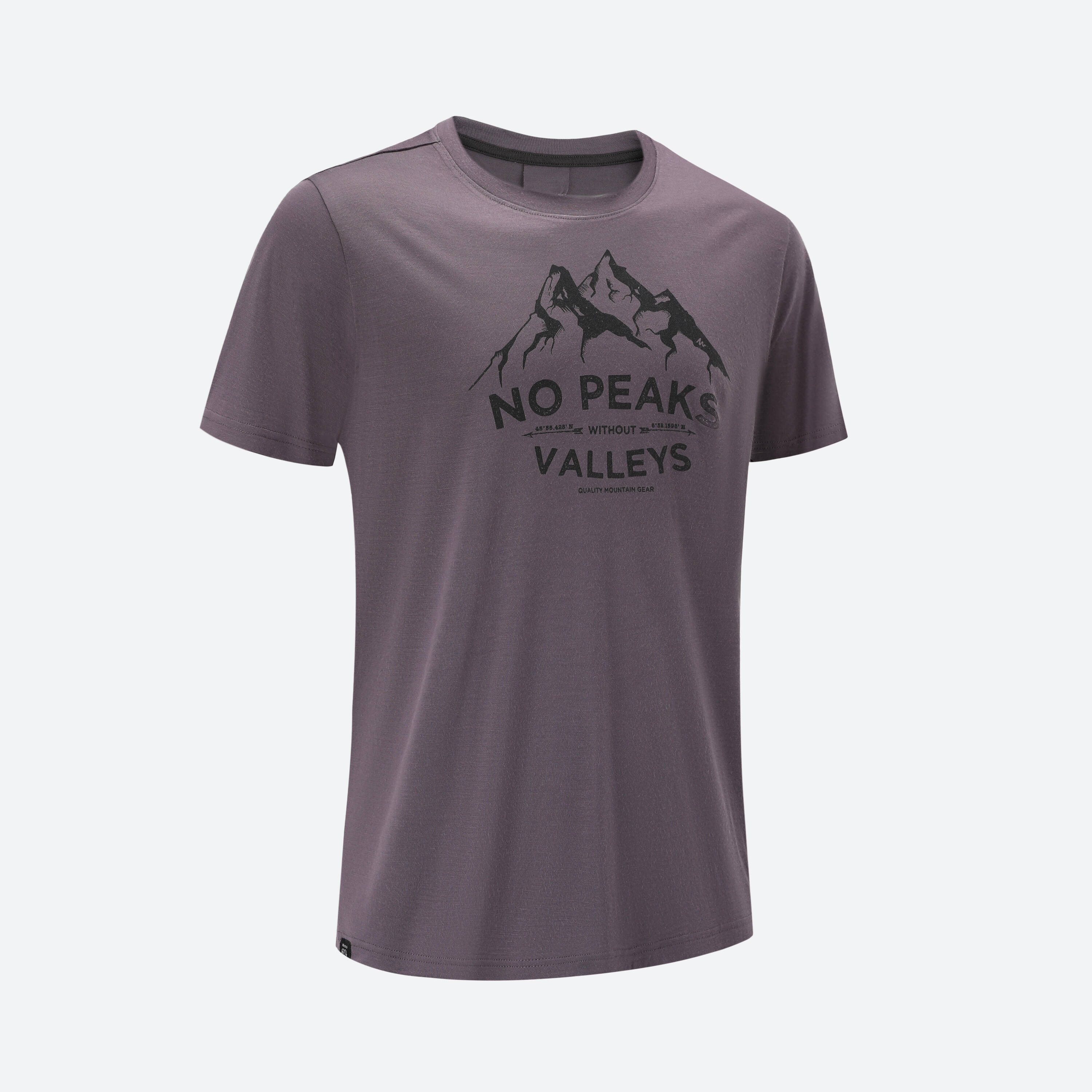 Men T shirt Travel 500 WOOL -  1