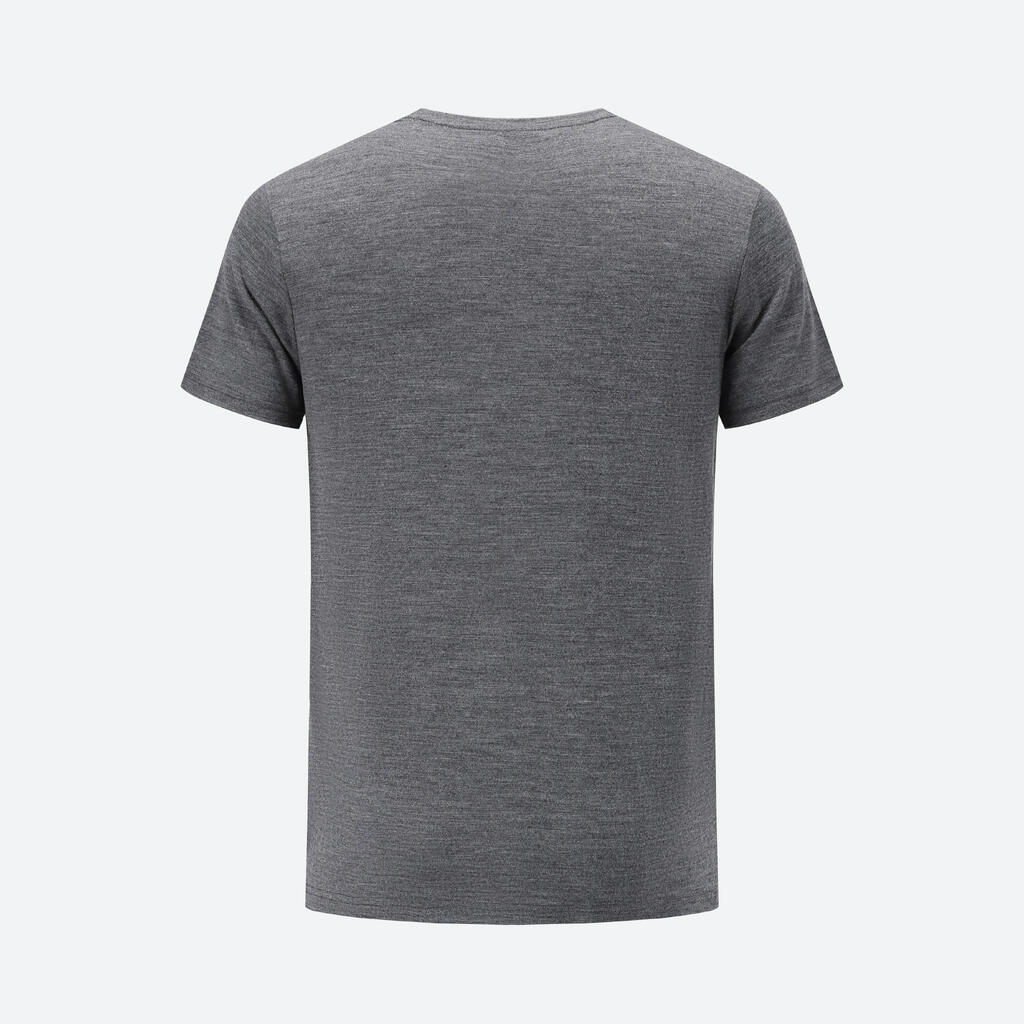 T-shirt en LAINE Travel 500 homme