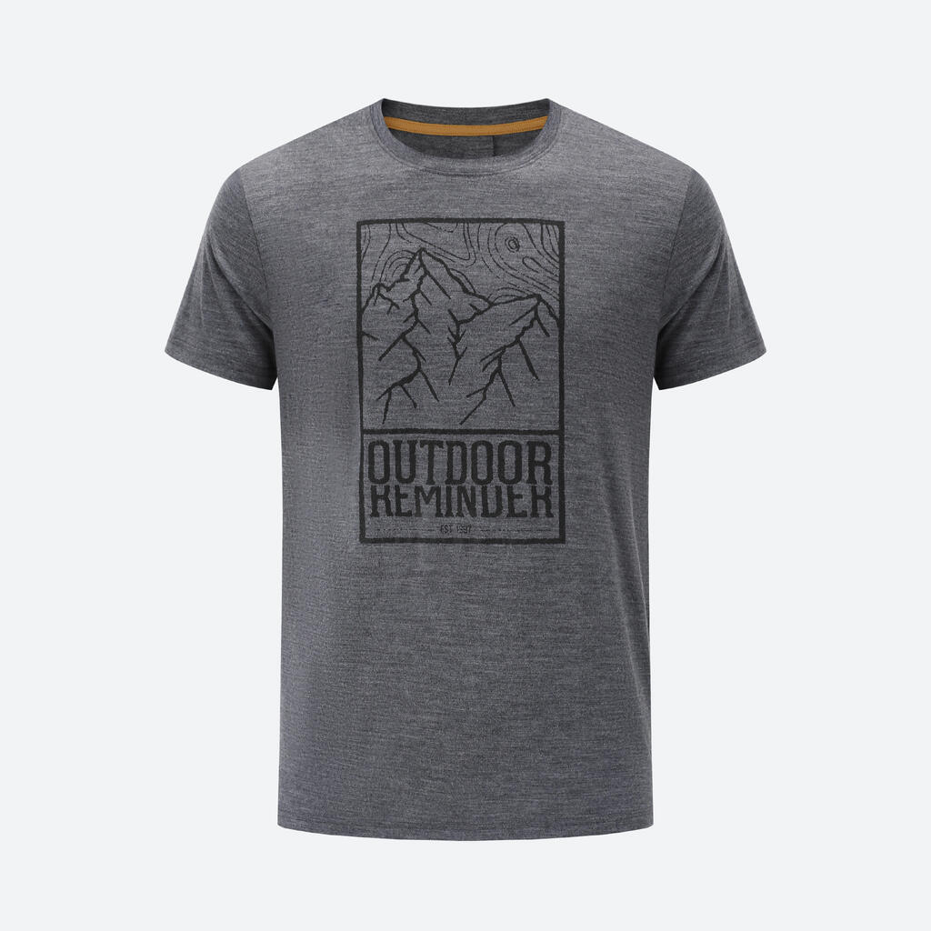 T-shirt en LAINE Travel 500 homme