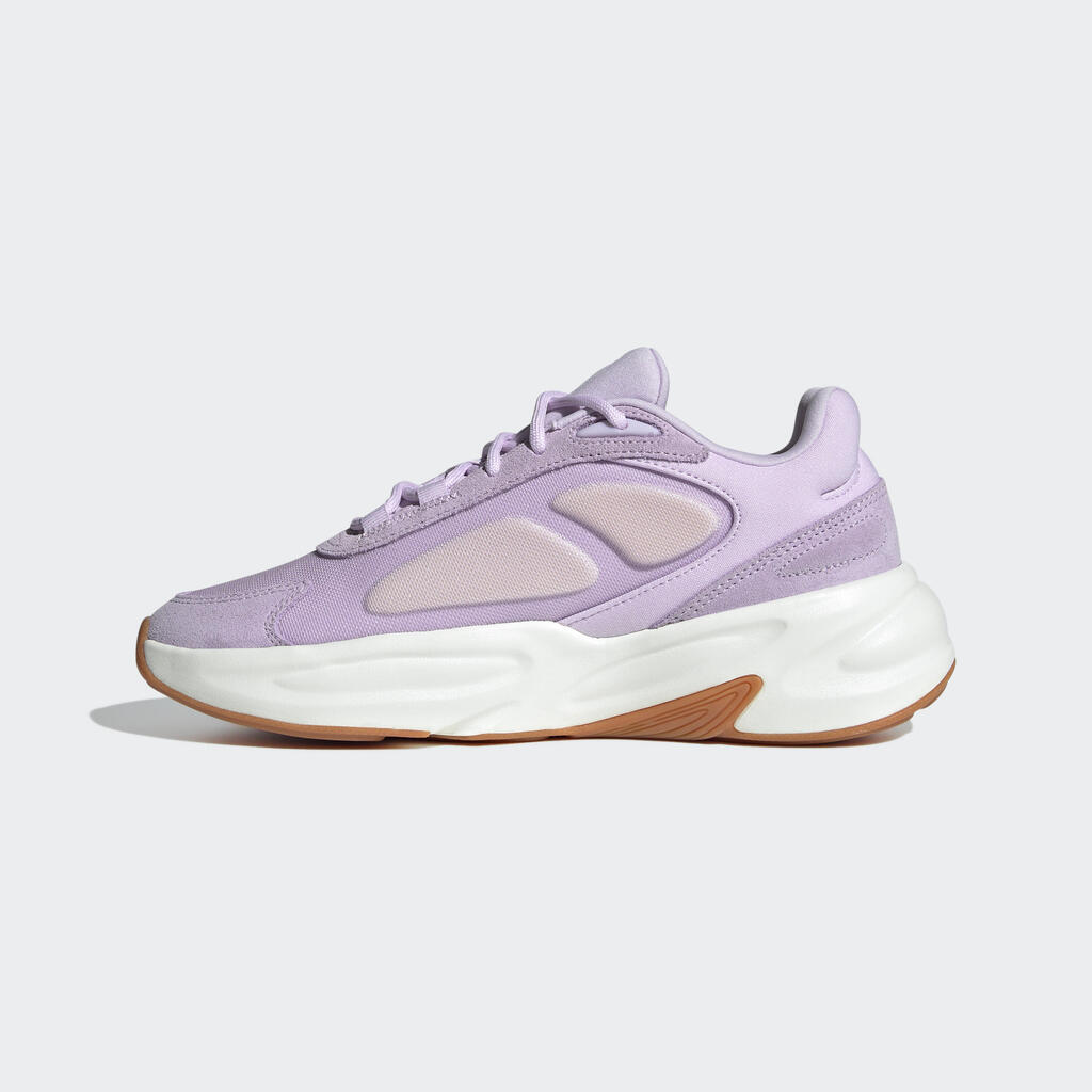 WOMEN'S ADIDAS OZELLE WALKING TRAINERS - MAUVE