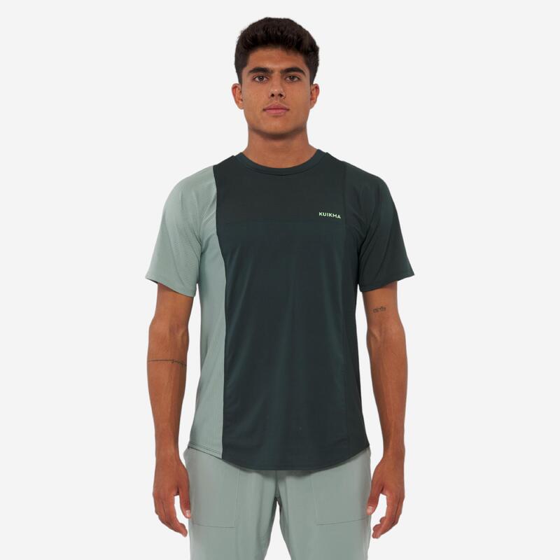 T-shirt padel uomo DRY verde