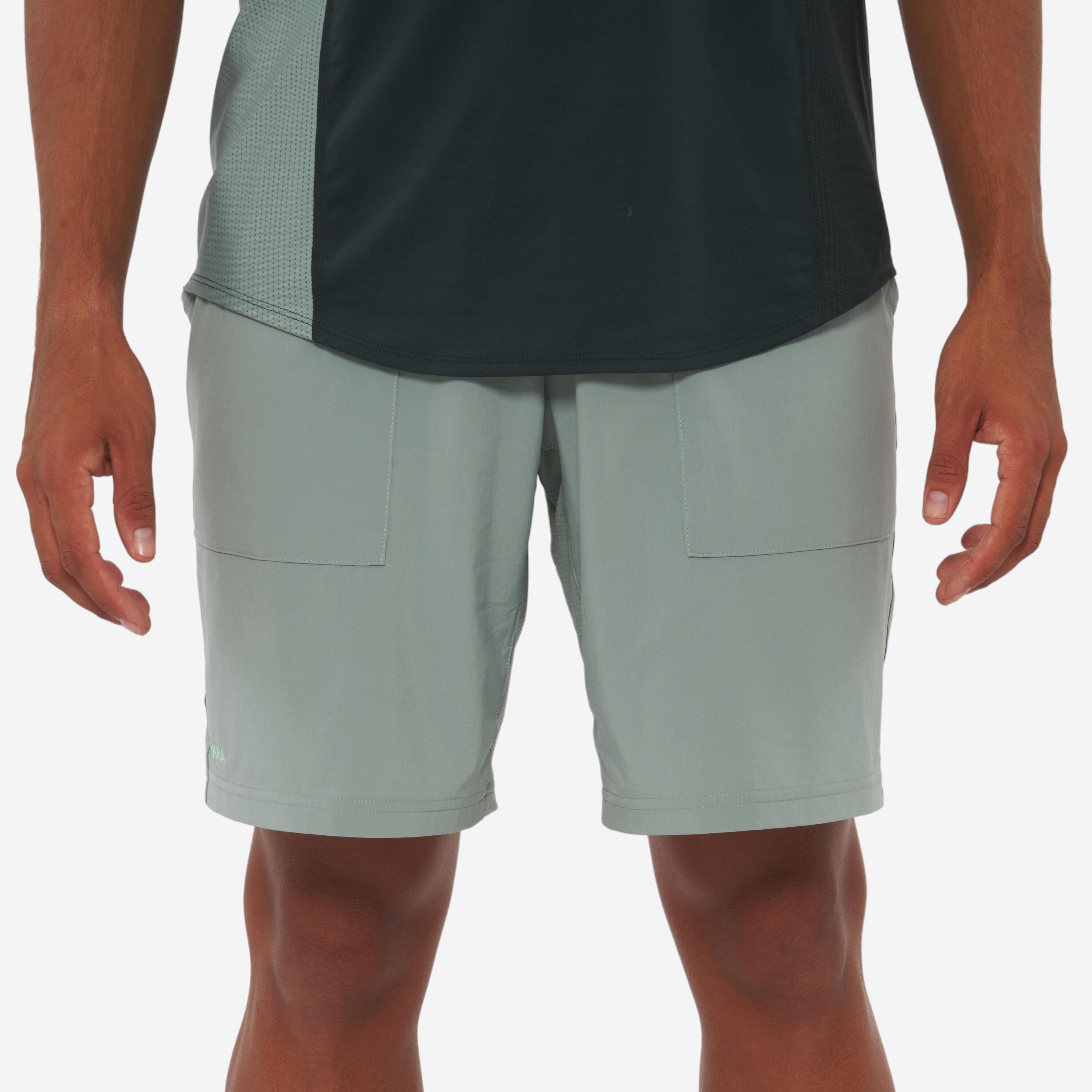 Men's breathable padel shorts - Kuikma Dry Green