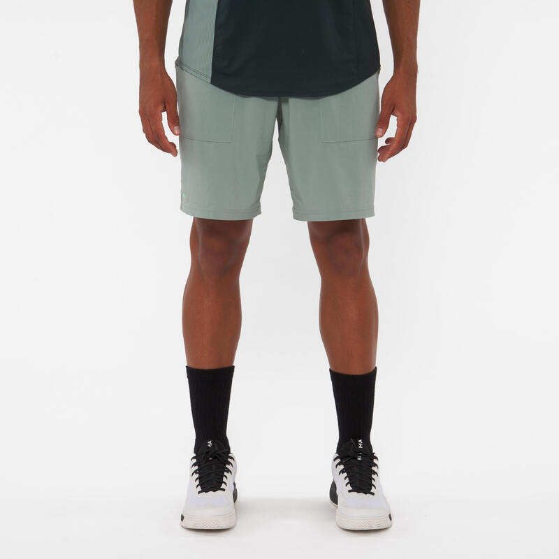 Pantaloncini padel uomo DRY verdi