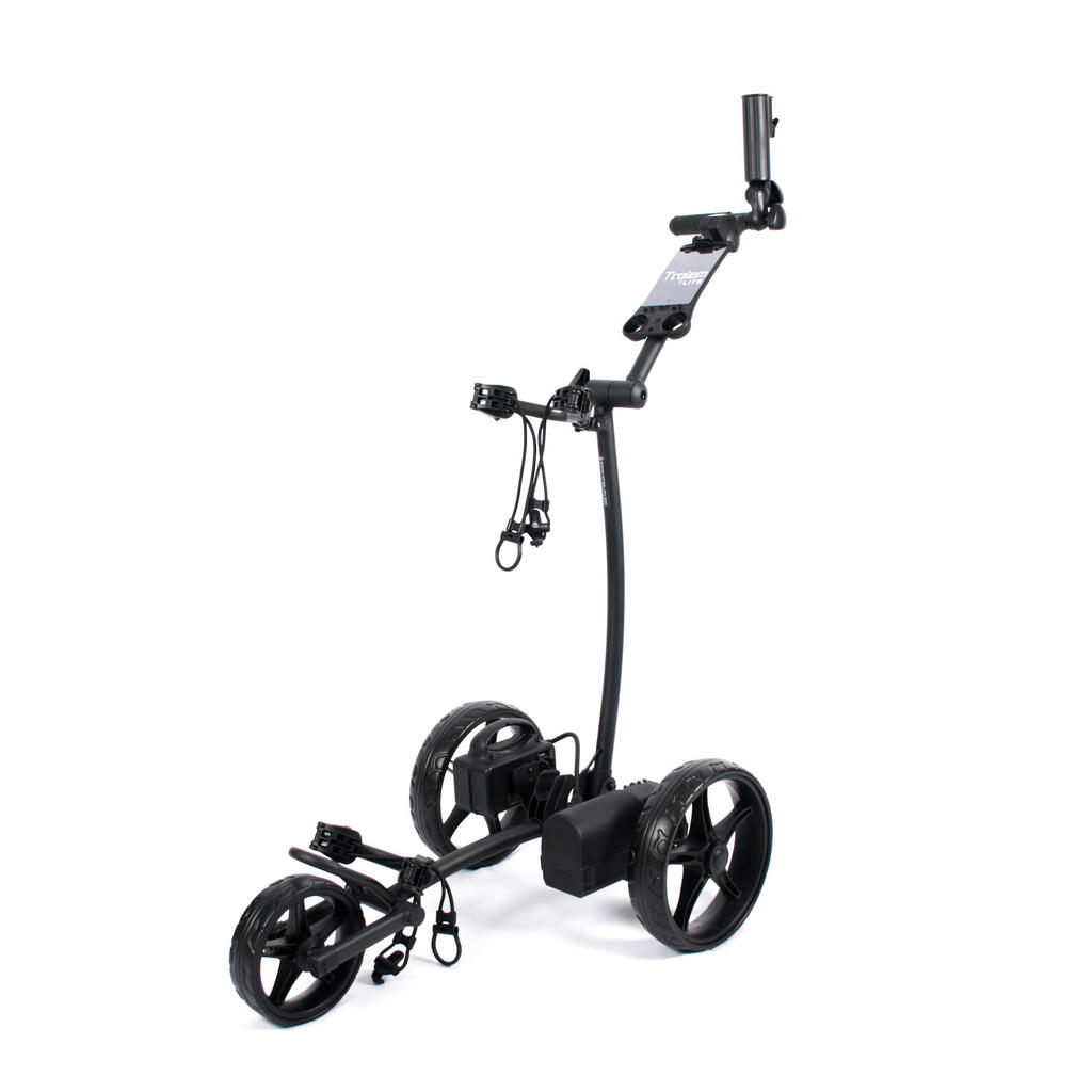 Golftrolley Trolem E-Lite elektrisch schwarz 