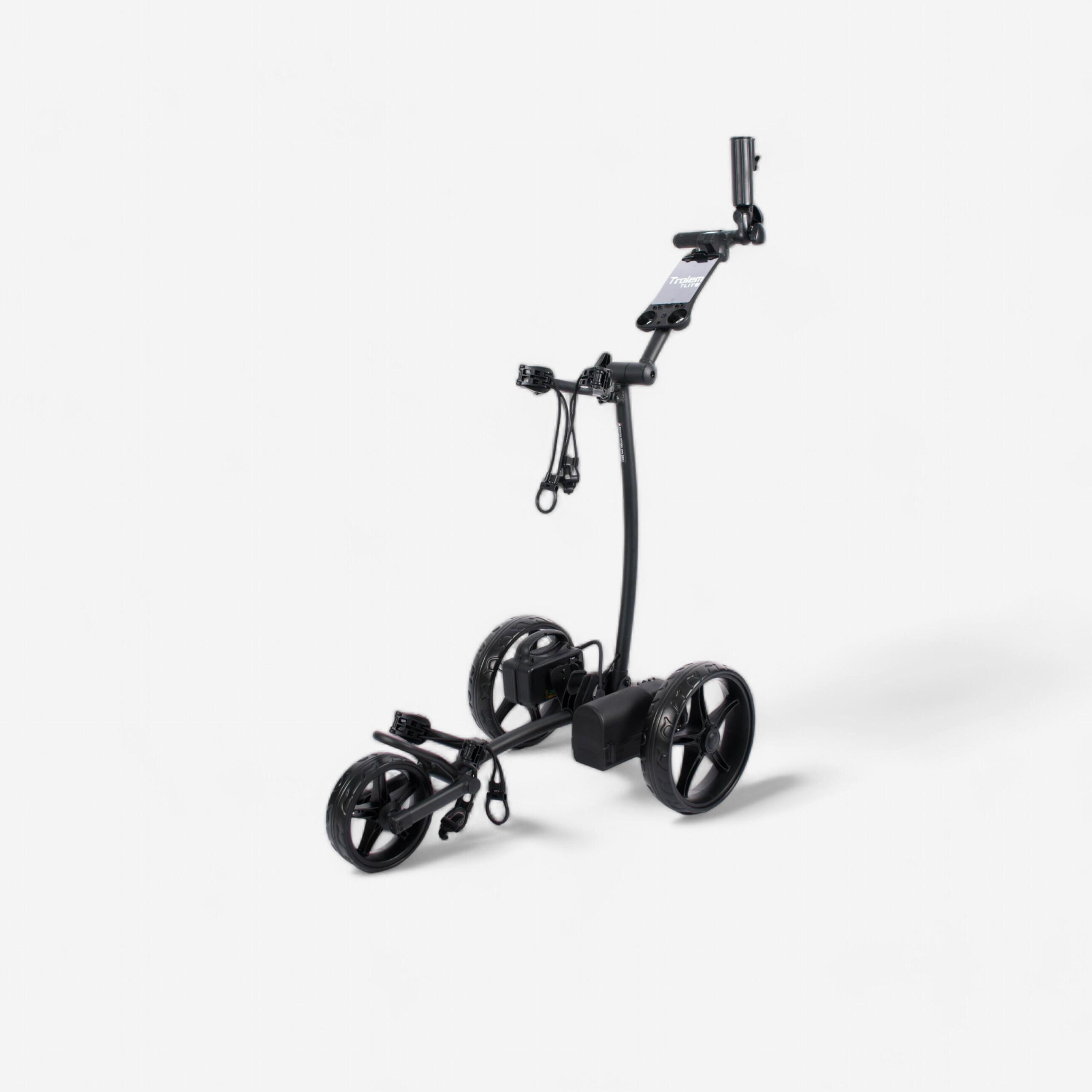 Carrello da golf elettrico - TROLEM e-lite nero