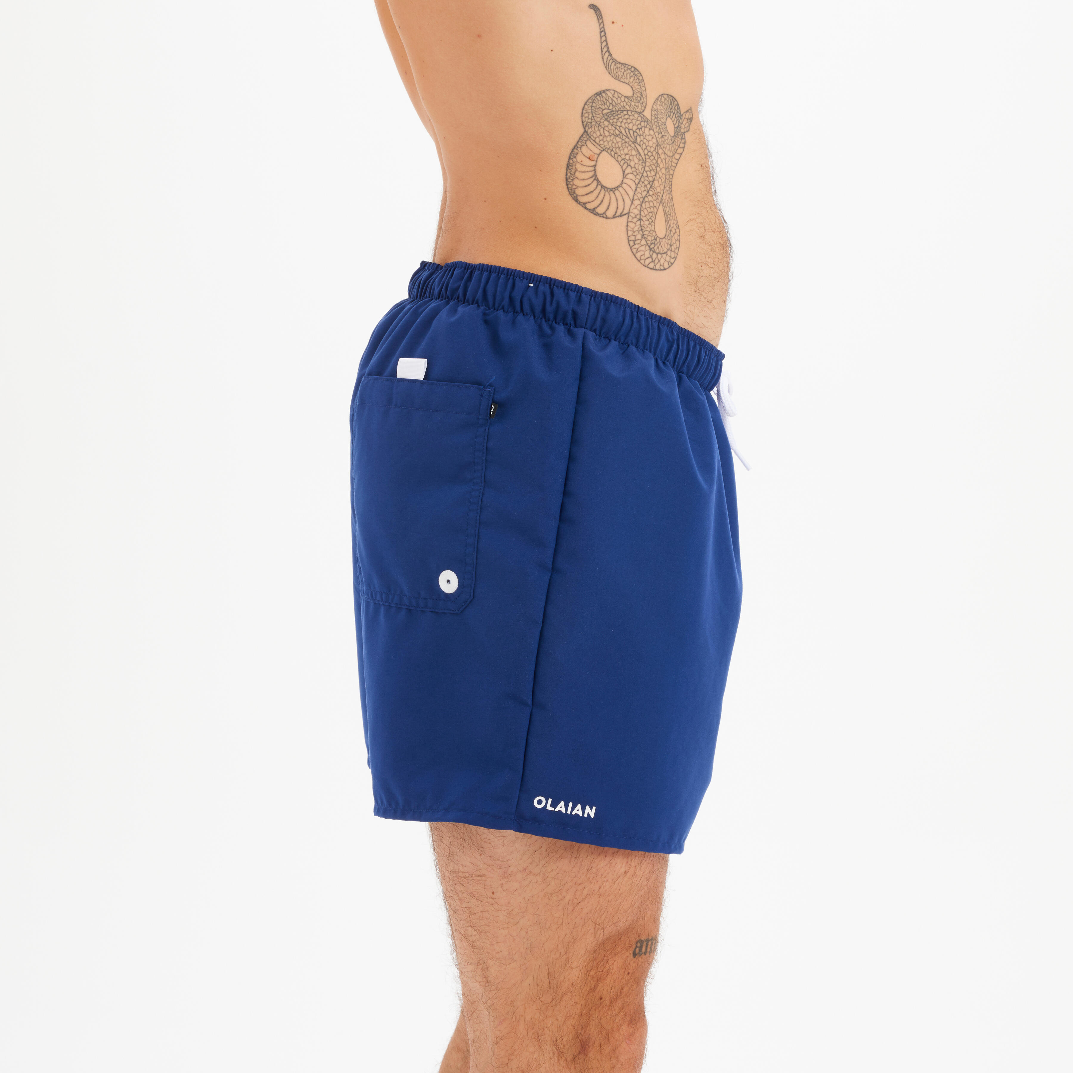 Men's Boardshorts - Hendaia Blue - OLAIAN