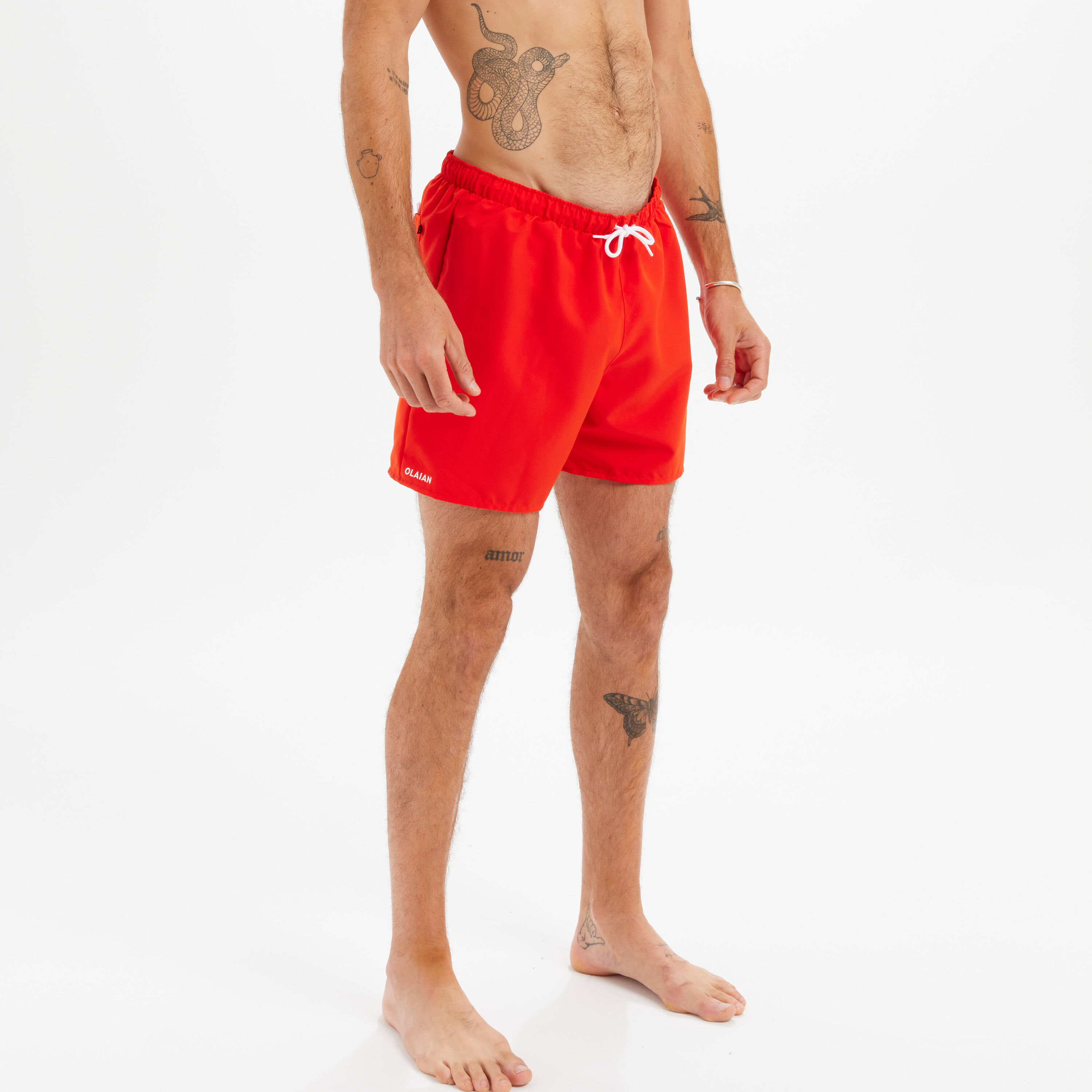 OLAIAN Boardshort Hendaia NT red