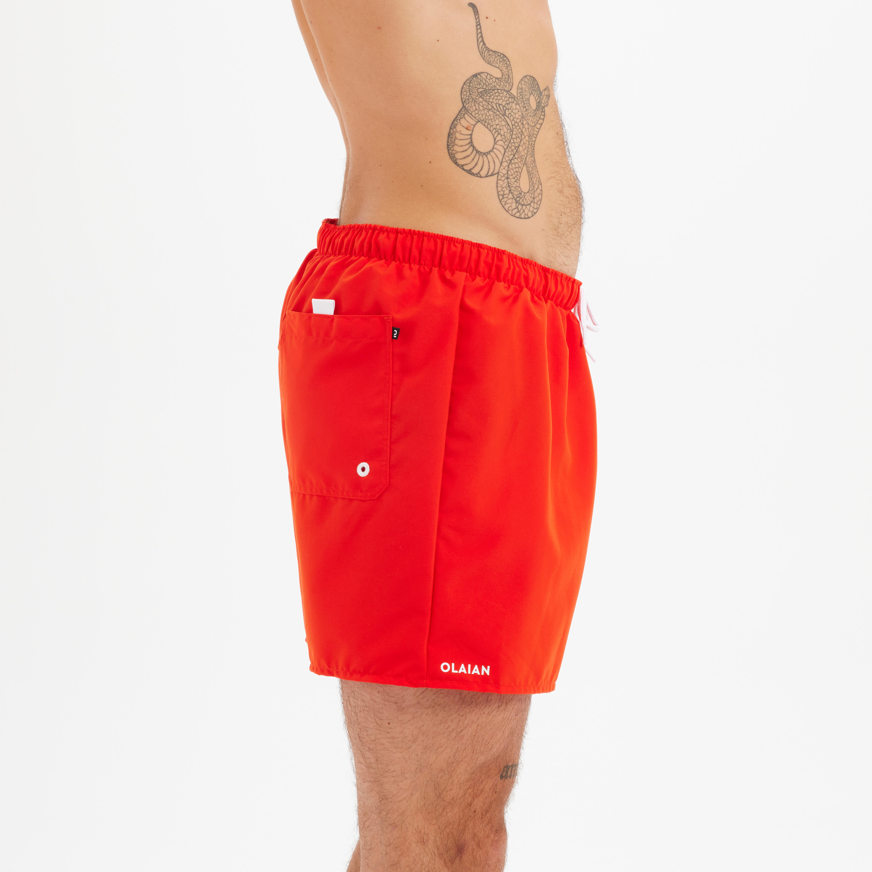 Short rouge decathlon sale