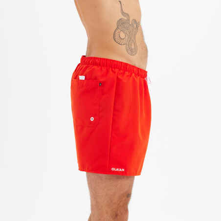 Boardshort Hendaia Eco NT κόκκινο