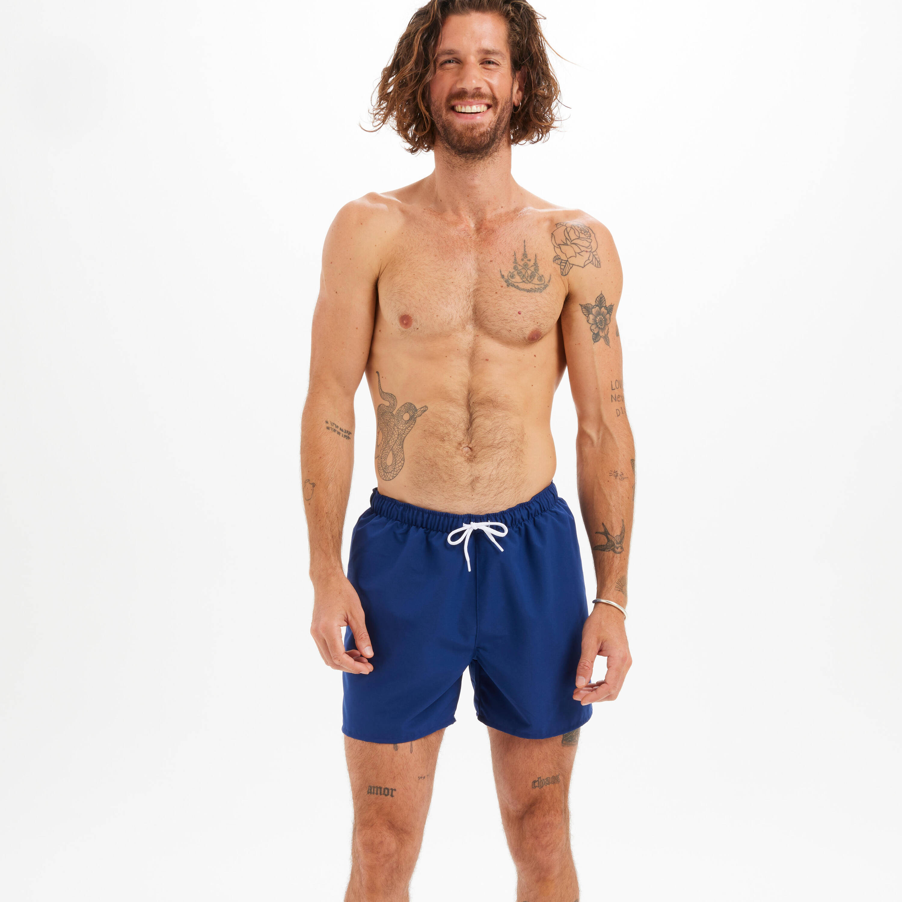 Men Surfing Boardshort Hendaia Eco NT blue -  1
