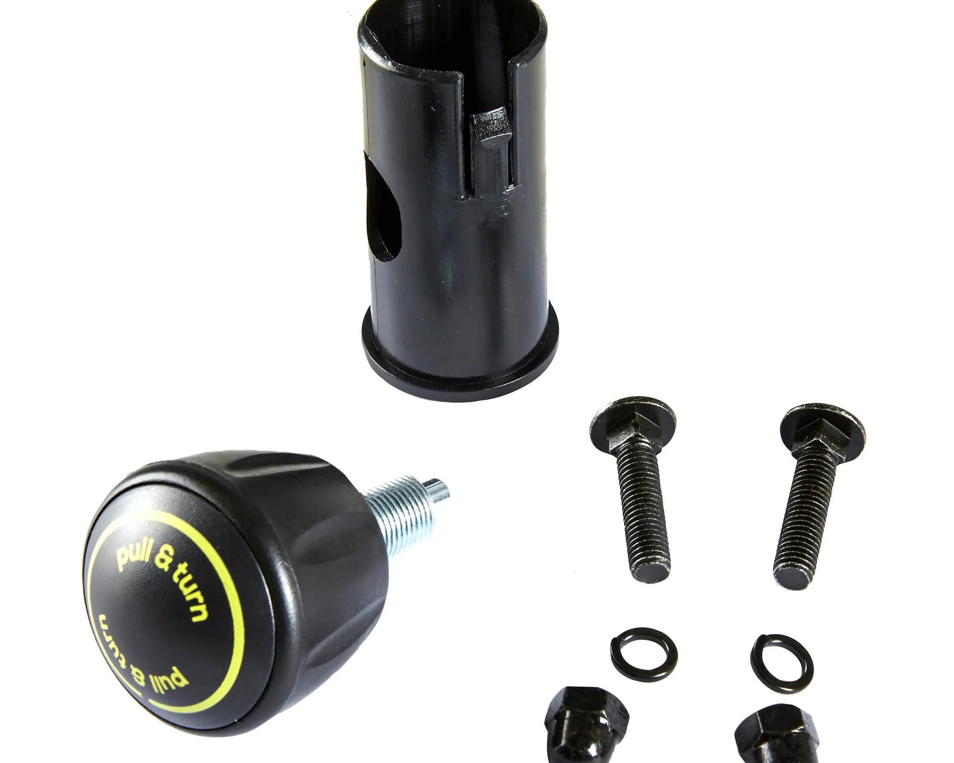 Miglior Trampolino Elastico Fitness Trampolino Fitness Mobiclinic Pieghevole - 101cm, Portata 150kg, Con Manubrio Regolabile Mobiclinic Kangumobi