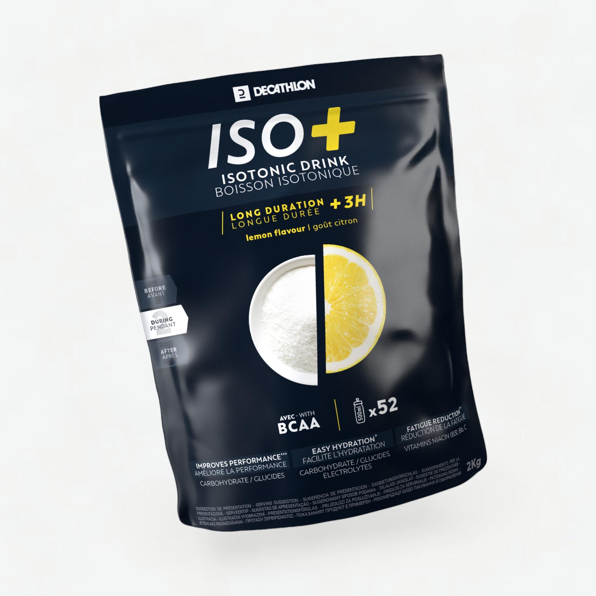 DECATHLON BEVANDA ISOTONICA IN POLVERE ISO+ LIMONE 2 kg