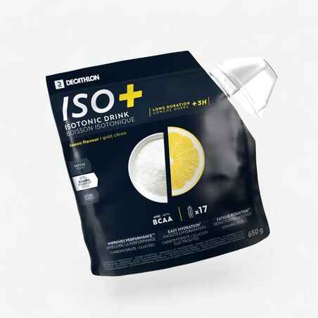 Izotonični napitek ISO+ z okusom limone (650 g) 
