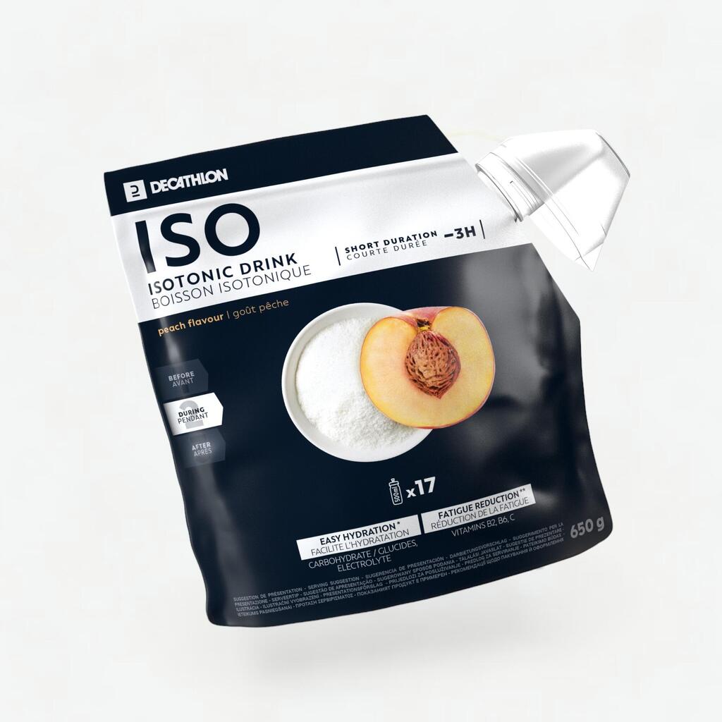 Isotooniline joogipulber Iso, 650 g, virsikumaitseline