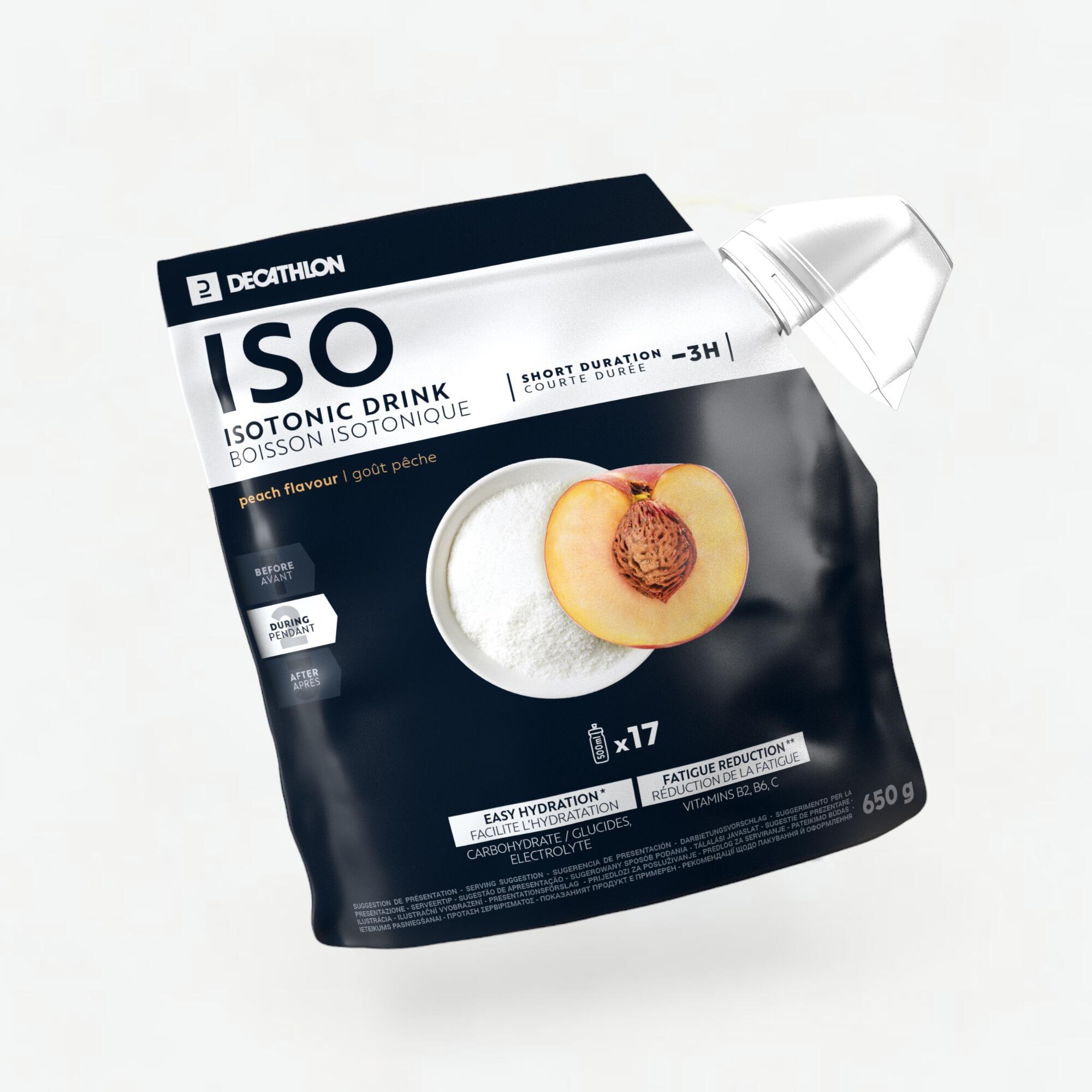 ISO Isotonic Drink Powder 650g - Peach 1/4