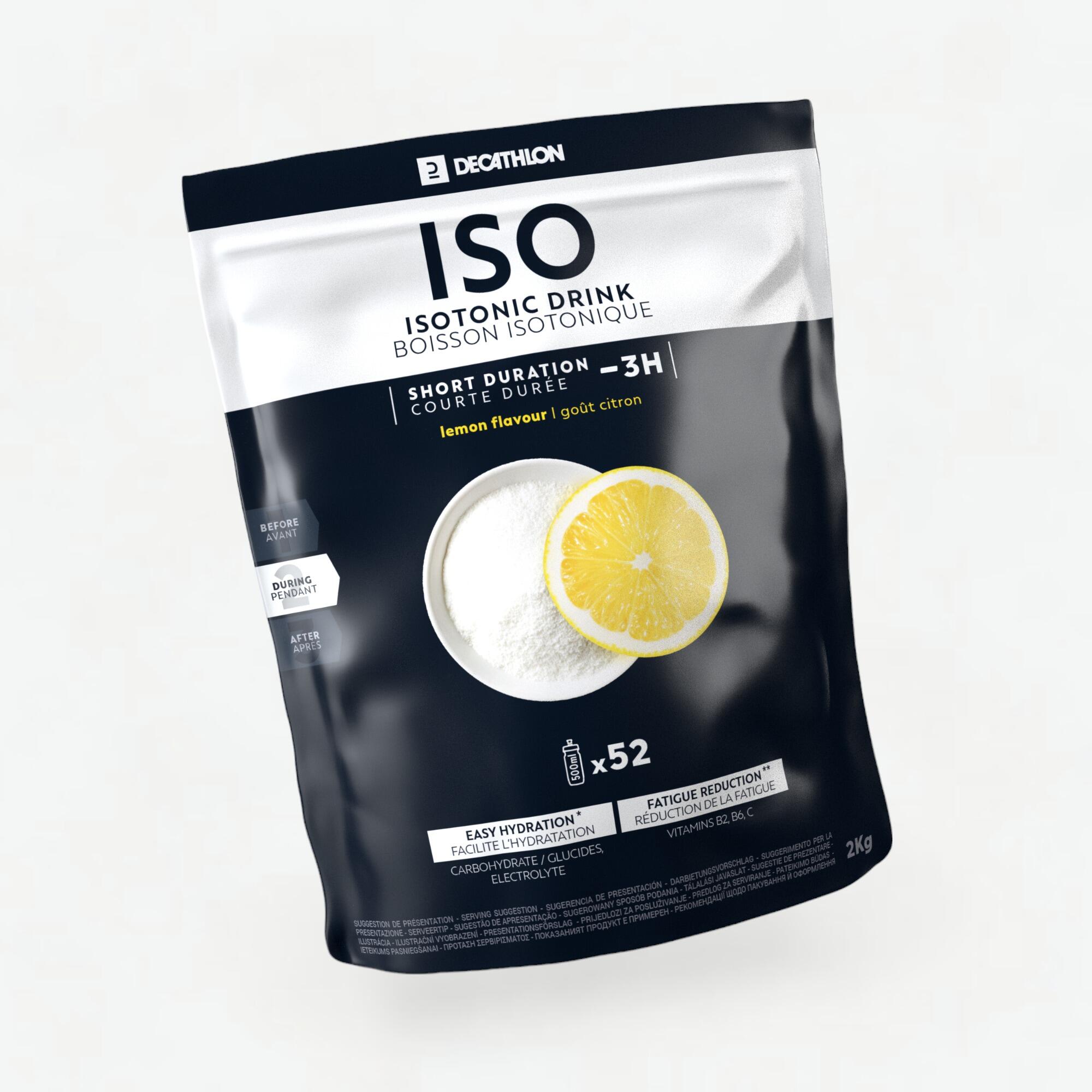 Decathlon | Bevanda isotonica in polvere ISO limone 2 kg |  Decathlon