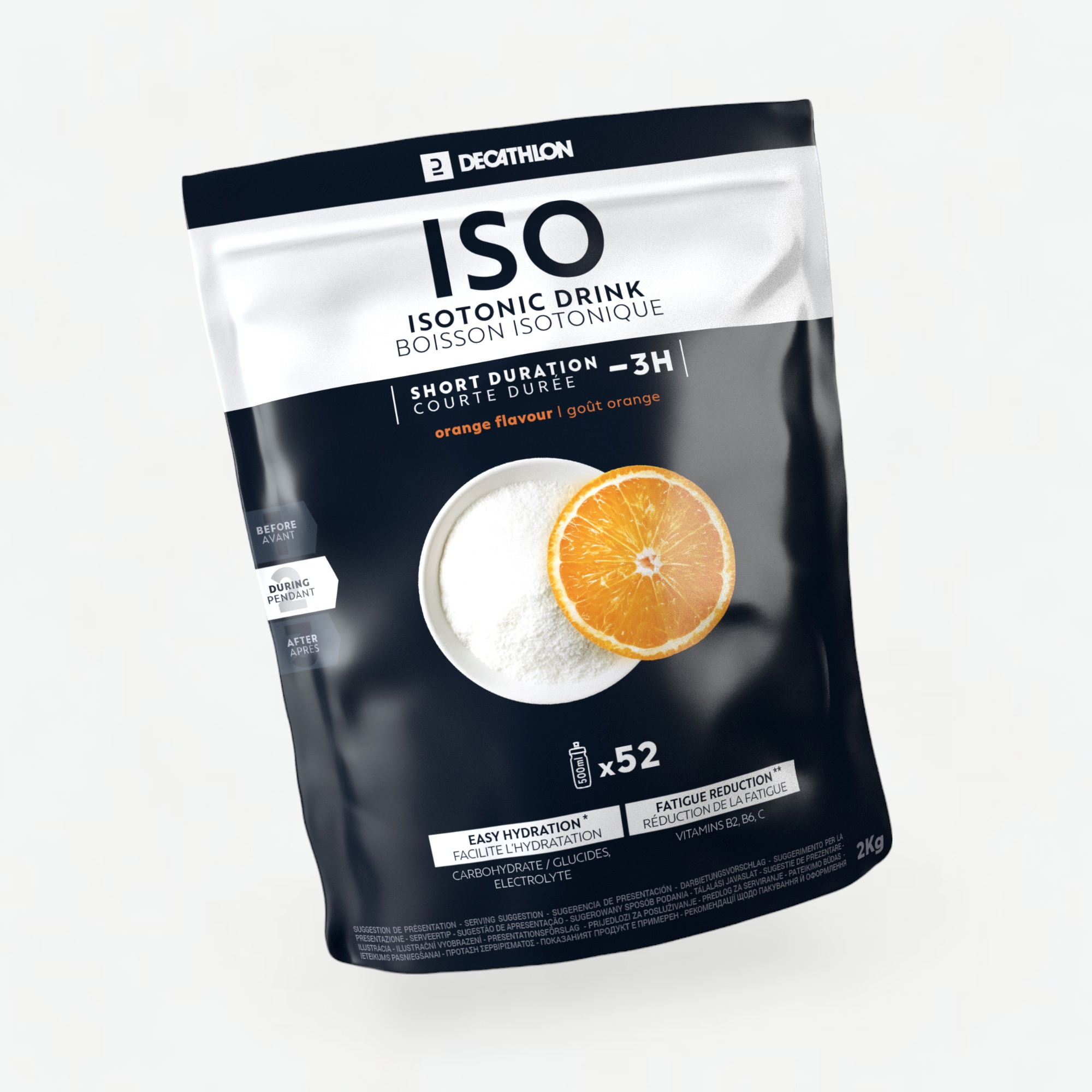 Boisson isotonique poudre iso orange 2kg - Santé - Decathlon- Clubs - Entreprises - Collectivités - Associations