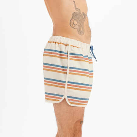 Men's Swim Shorts 14" - 100 sequels beige