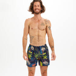 Men's Swim Shorts 15" - 100 evasion blue