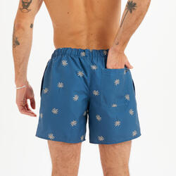 Boardshort surf 100 15" CYCAS BLUE