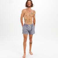 Boardshort surf 100 15" HEATHER GREY