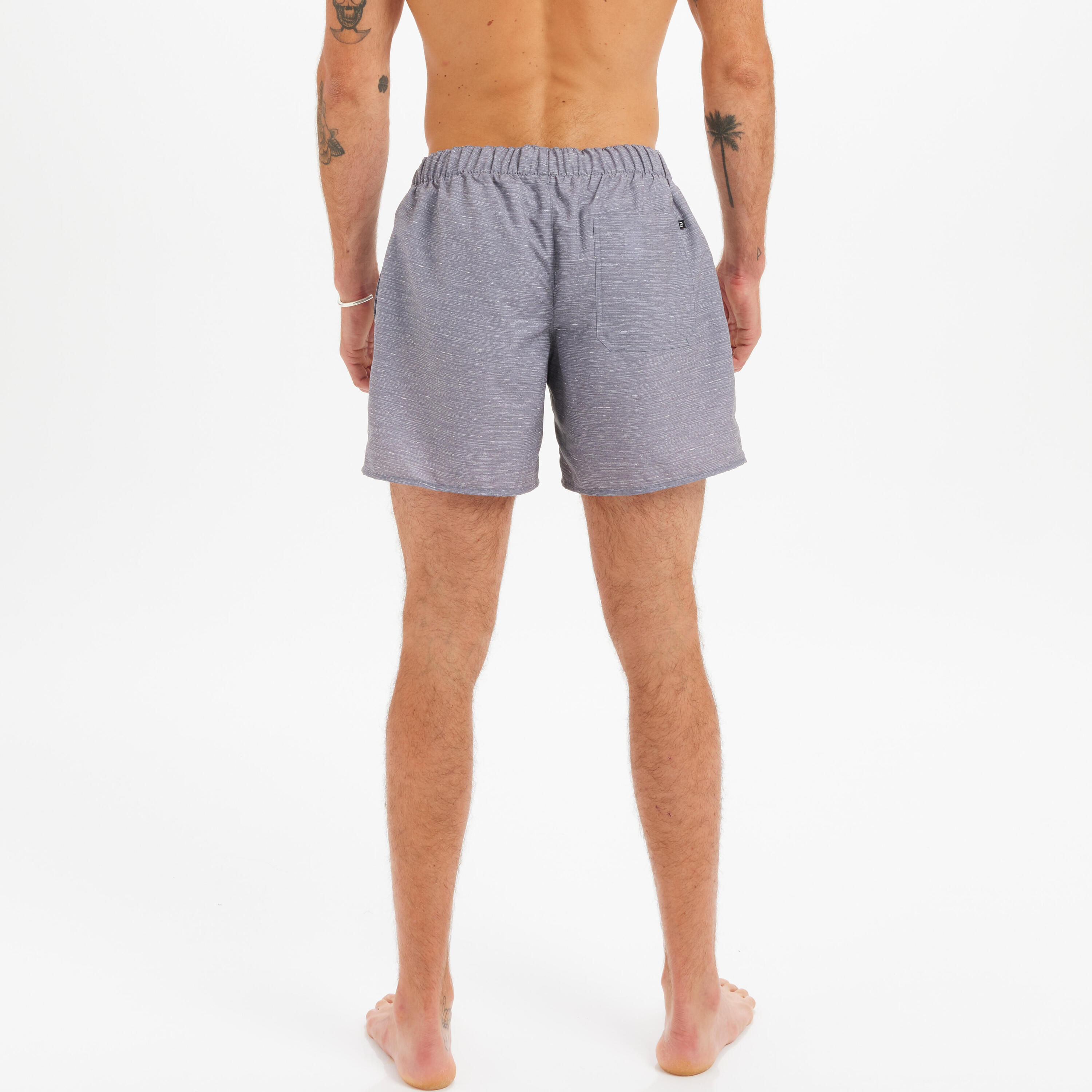 Bañador Hombre 100 15" gris 5/9