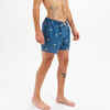 Boardshort surf 100 15" CYCAS BLUE