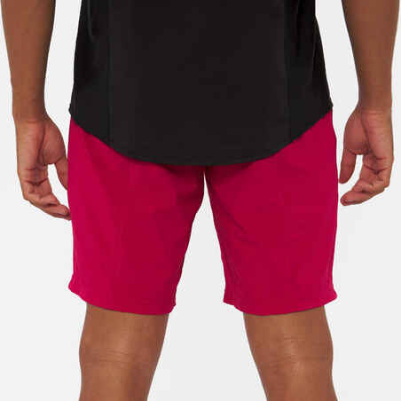 Men's Padel Breathable Shorts Dry - Red