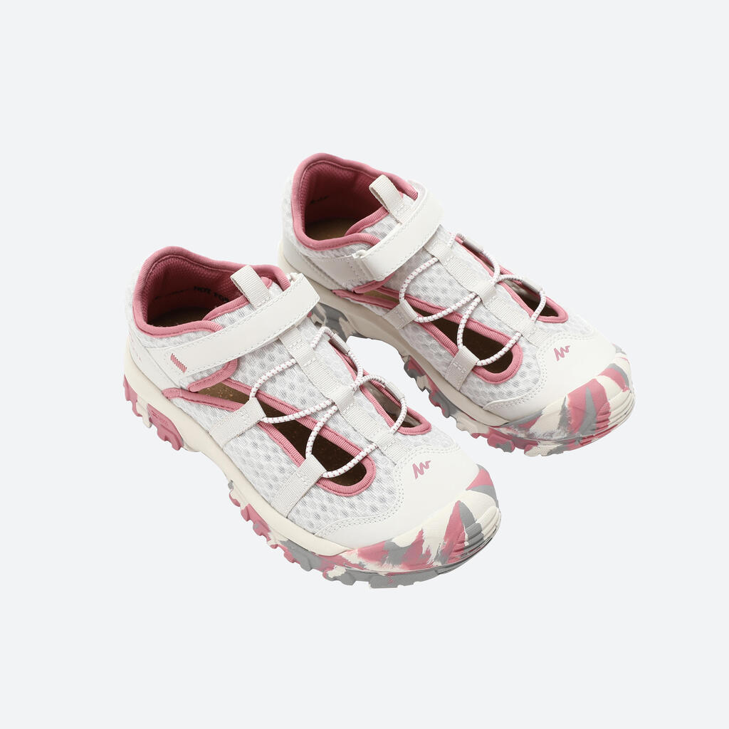 Sandales de randonnée MH150 rose - enfant - 28 AU 39
