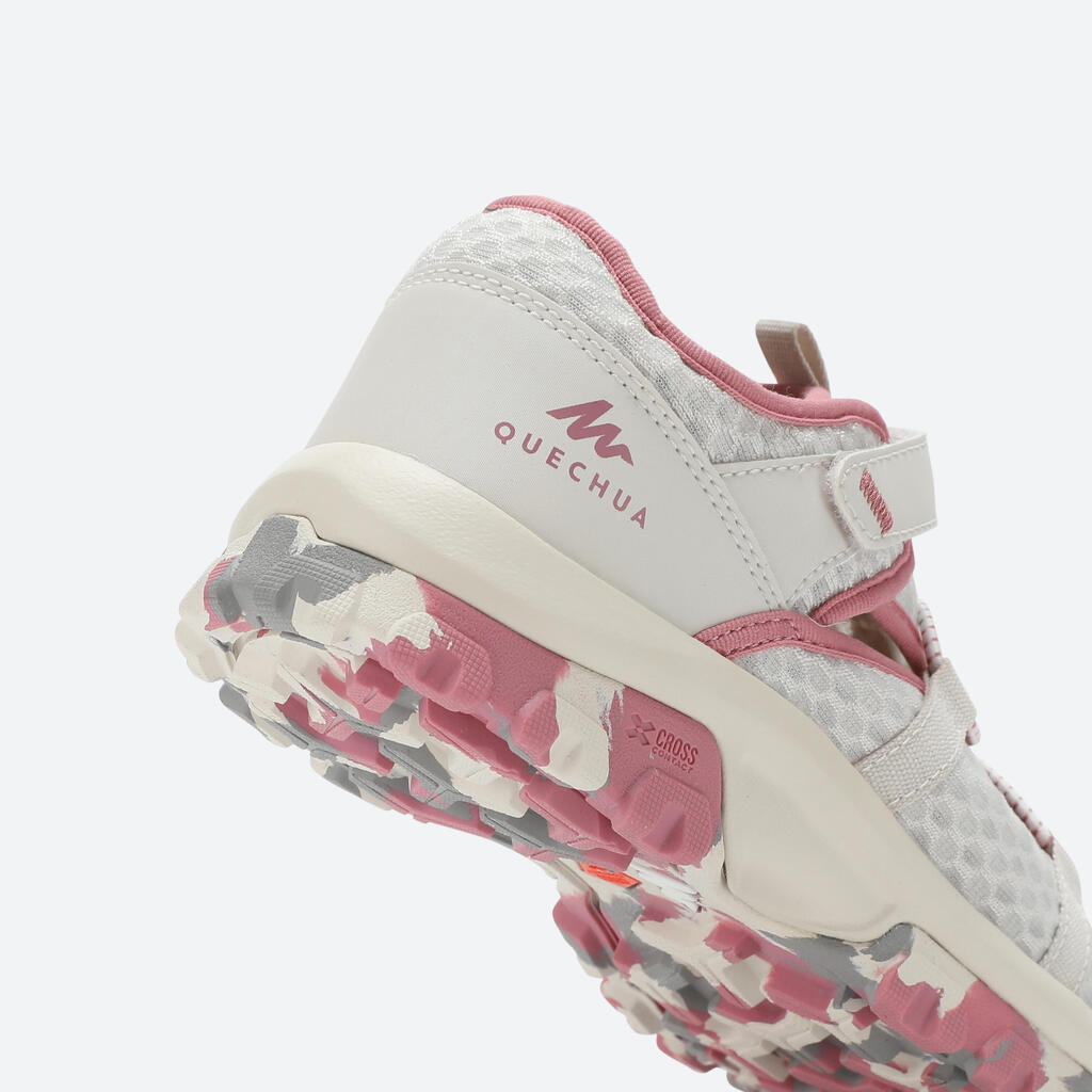 Sandales de randonnée MH150 rose - enfant - 28 AU 39