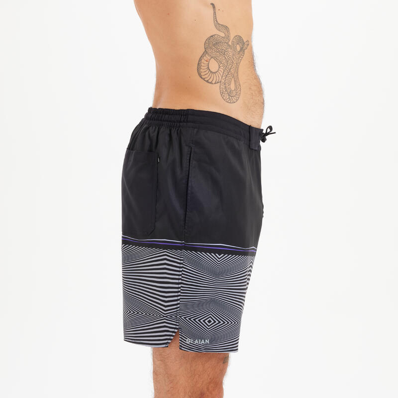 Boardshort surf 100 long CINETIK BLACK