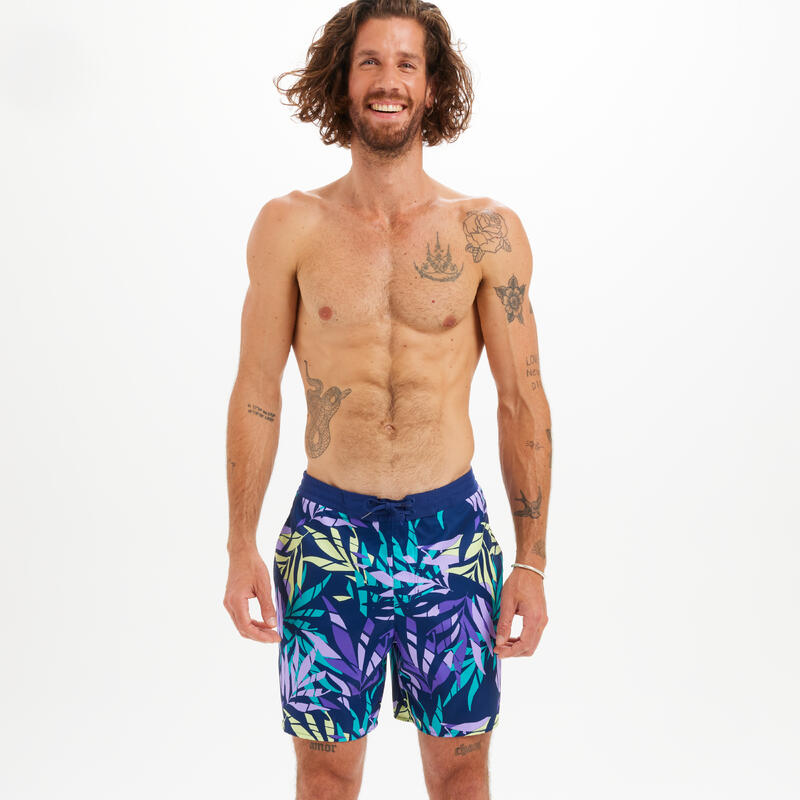 Boardshorts Herren 20" - 100 Shadow violett